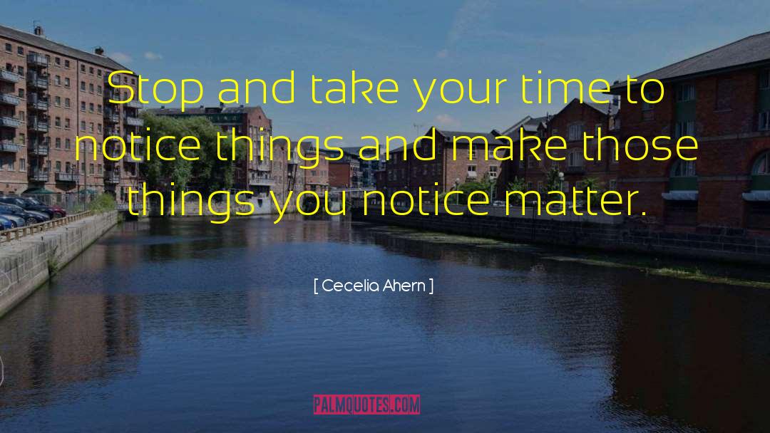 Take Your Time quotes by Cecelia Ahern