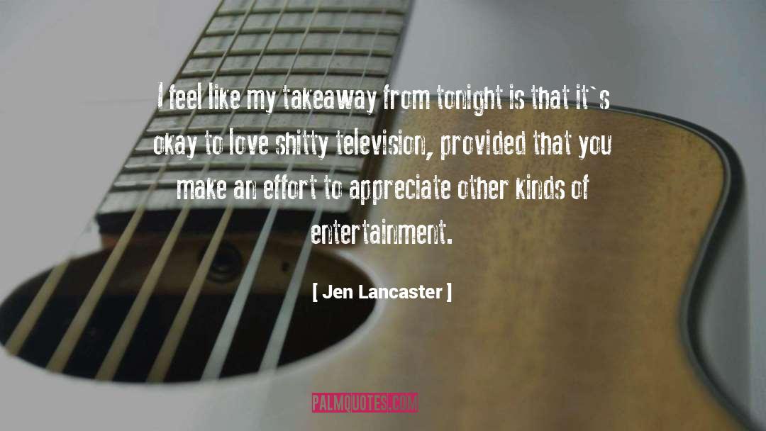 Takeaway quotes by Jen Lancaster