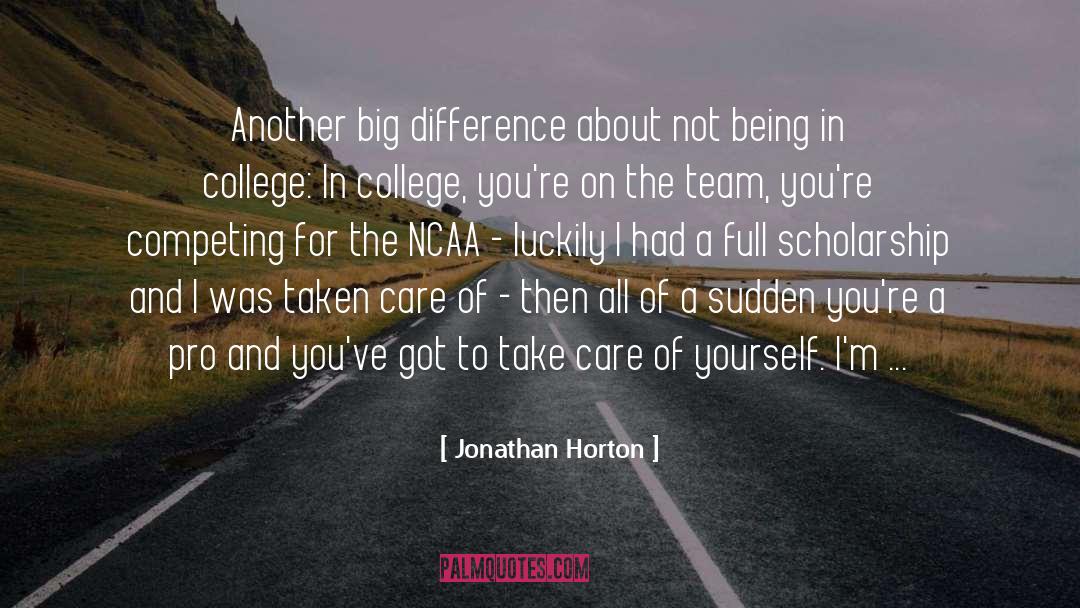Taken Care Of quotes by Jonathan Horton