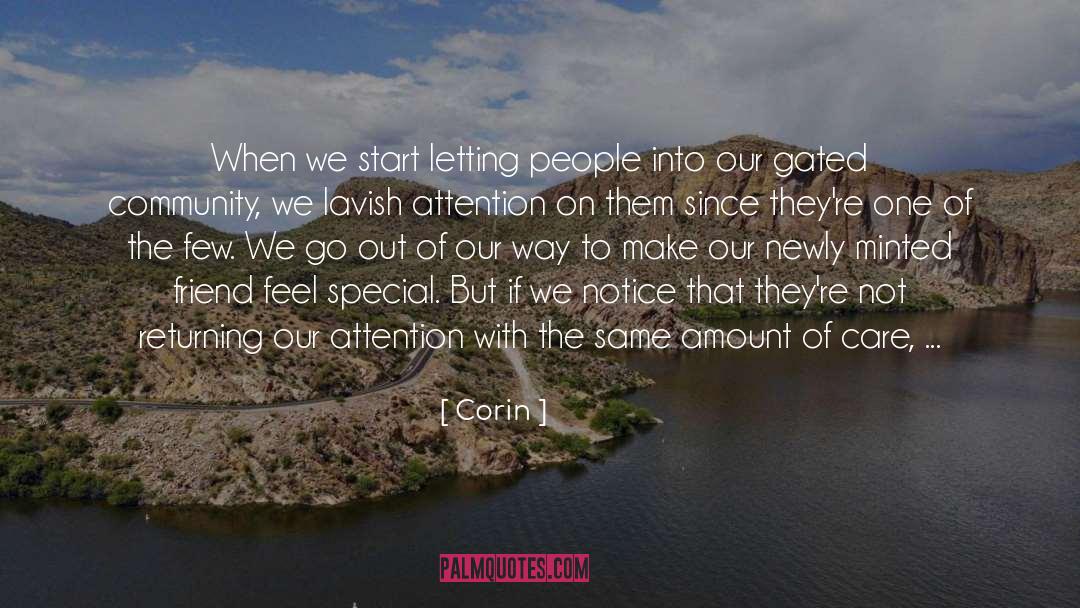 Taken For Granted quotes by Corin