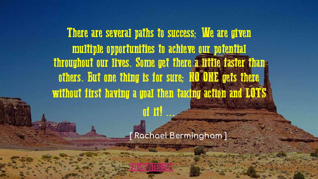 Taking Action quotes by Rachael Bermingham