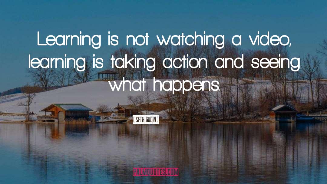 Taking Action quotes by Seth Godin