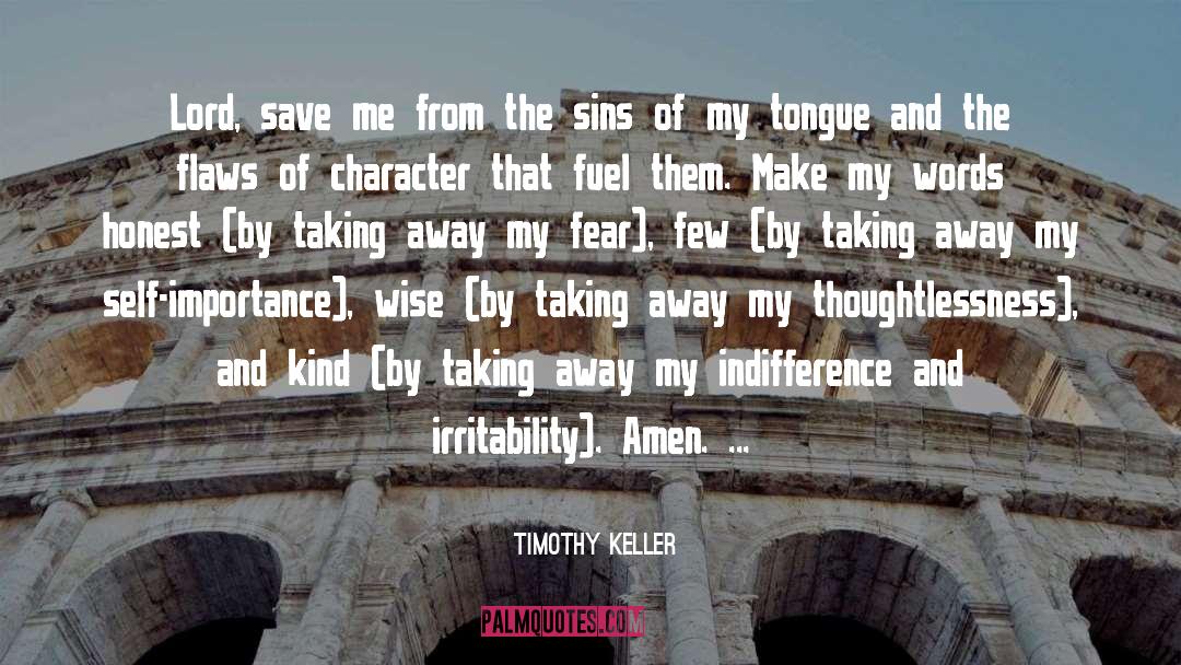 Taking Away quotes by Timothy Keller