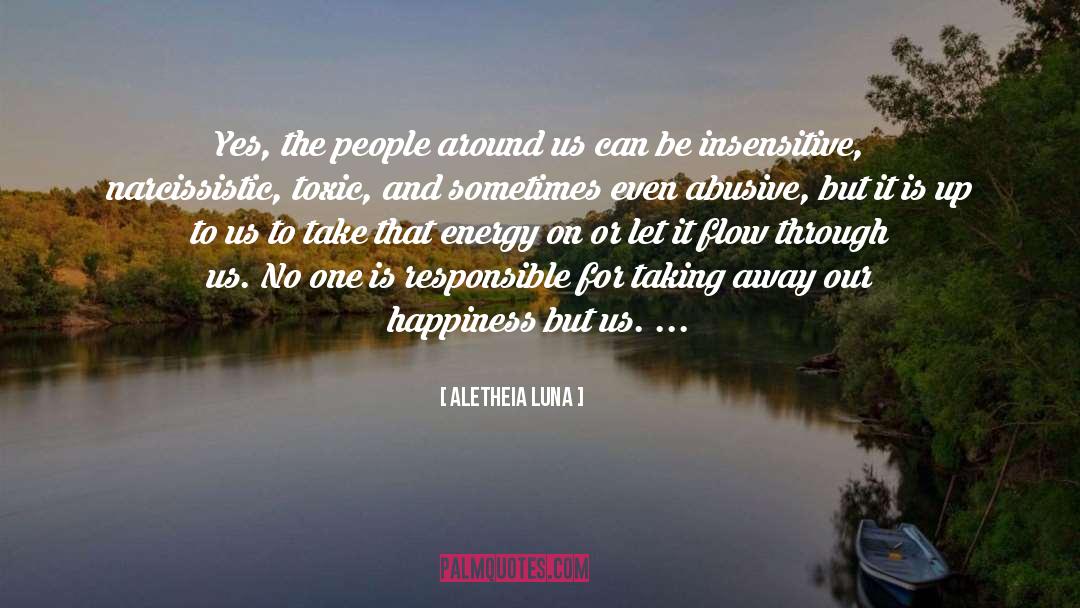 Taking Away quotes by Aletheia Luna