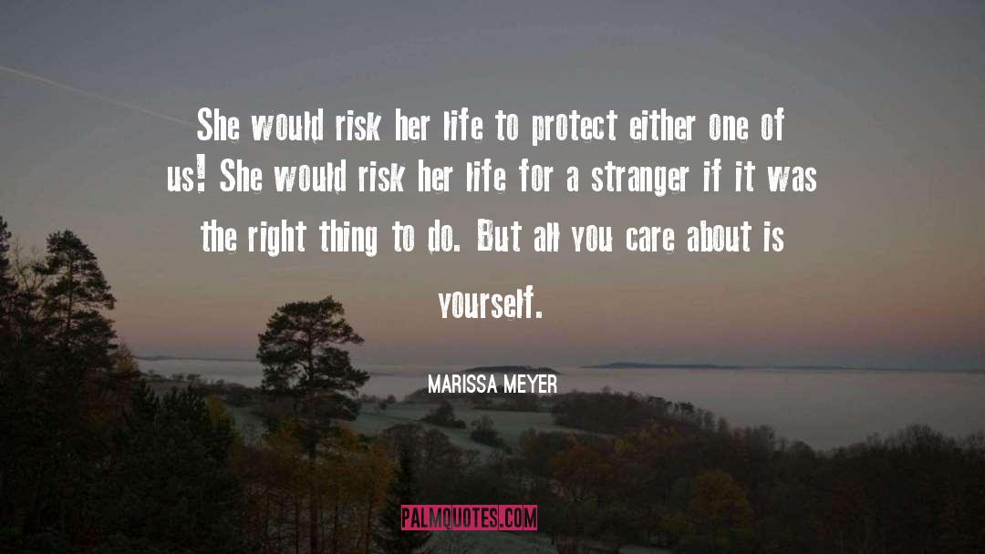 Taking Care Of Yourself quotes by Marissa Meyer