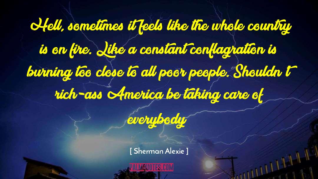 Taking Care quotes by Sherman Alexie