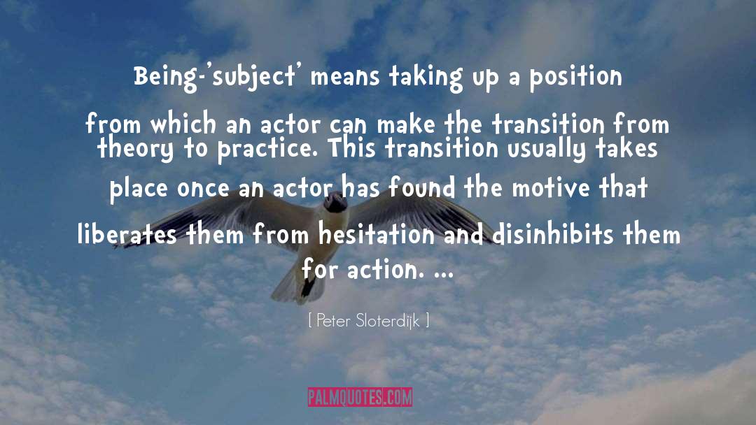 Taking Charge quotes by Peter Sloterdijk