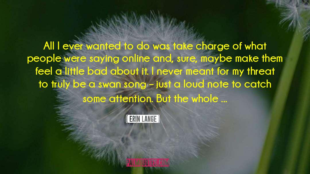 Taking Charge quotes by Erin Lange
