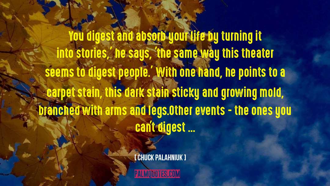 Taking Control Of Your Life quotes by Chuck Palahniuk