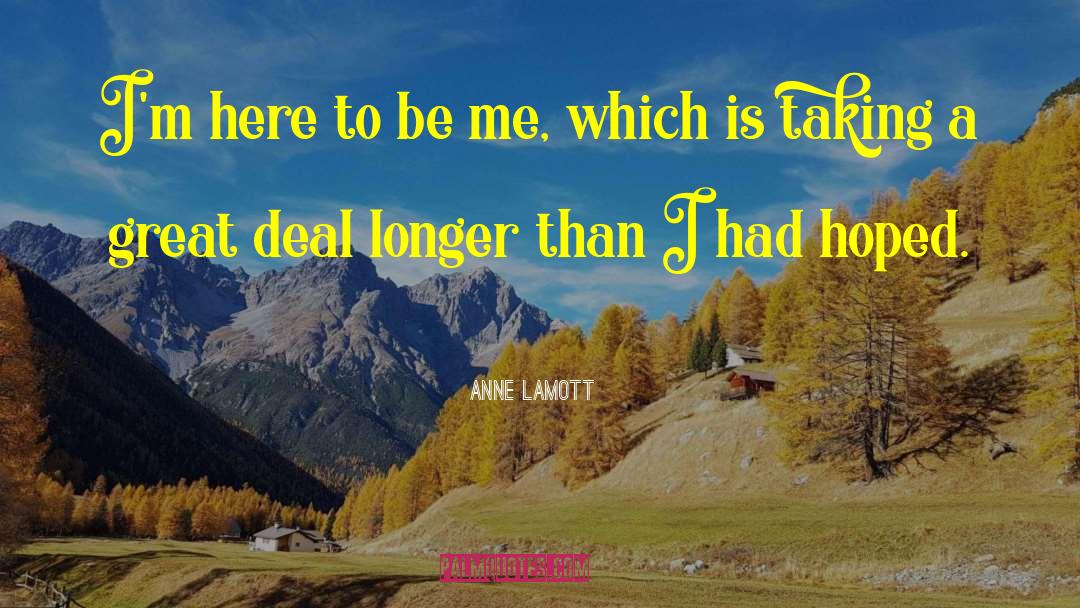 Taking Credit quotes by Anne Lamott