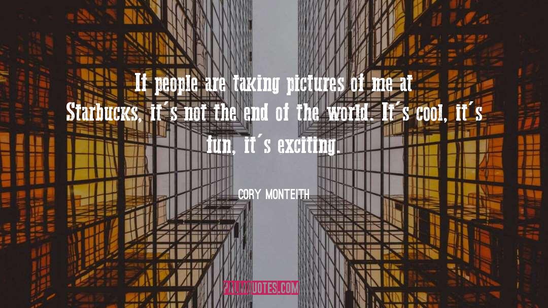 Taking Pictures quotes by Cory Monteith