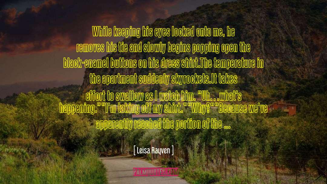 Taking Space quotes by Leisa Rayven