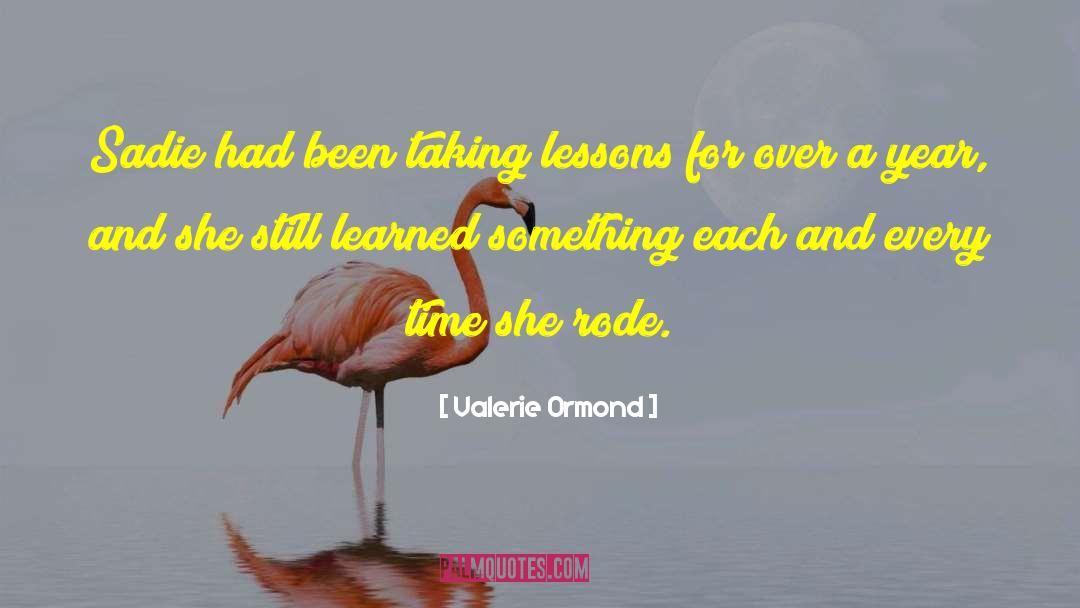 Taking Time For Friends quotes by Valerie Ormond