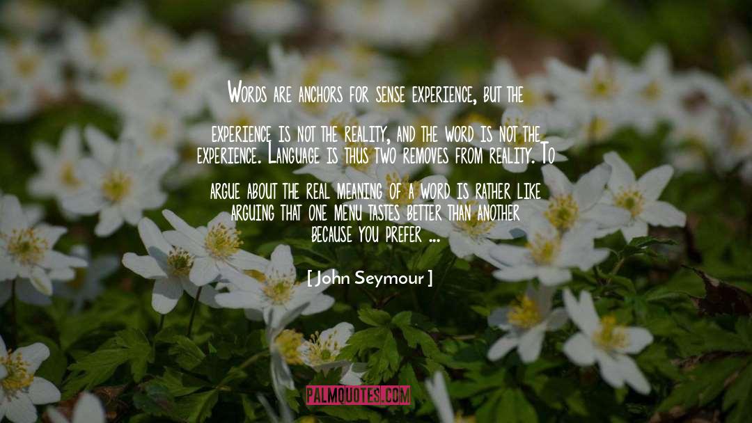 Talaynas Menu quotes by John Seymour