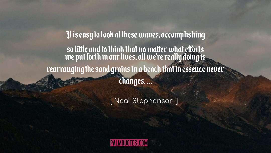 Talent And Effort quotes by Neal Stephenson