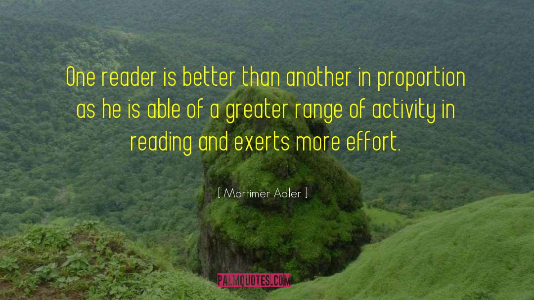 Talent And Effort quotes by Mortimer Adler