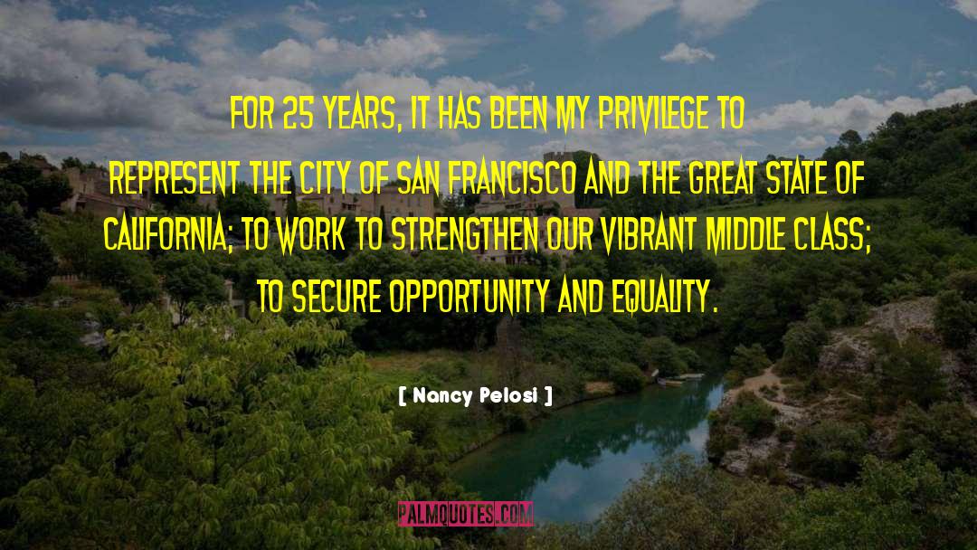 Talent And Opportunity quotes by Nancy Pelosi