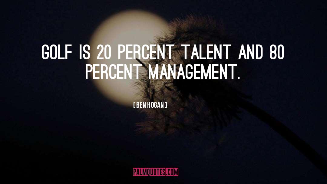 Talent Management Solutions quotes by Ben Hogan