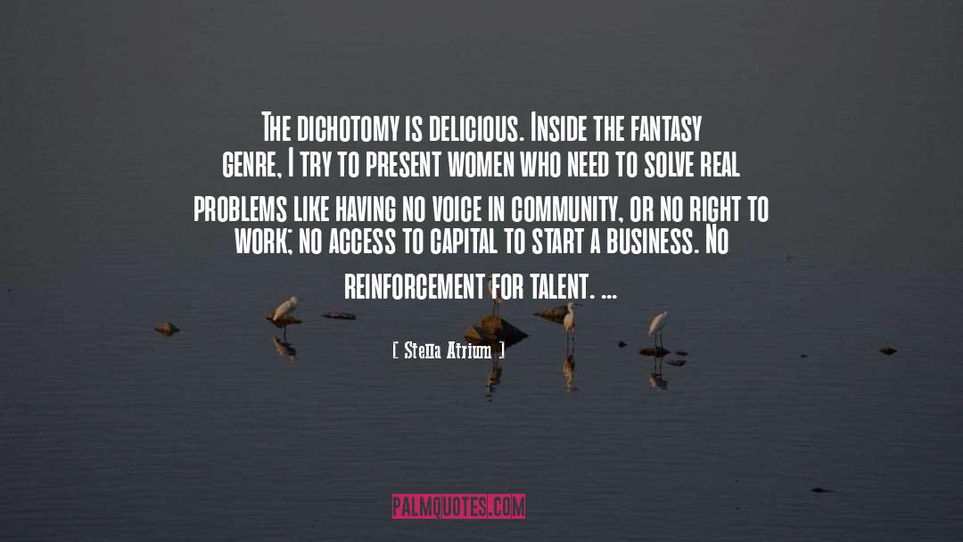 Talent quotes by Stella Atrium