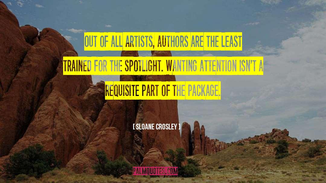 Talented Artists quotes by Sloane Crosley