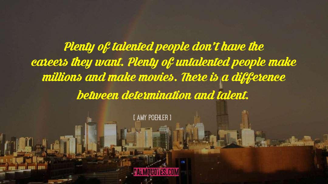 Talented People quotes by Amy Poehler