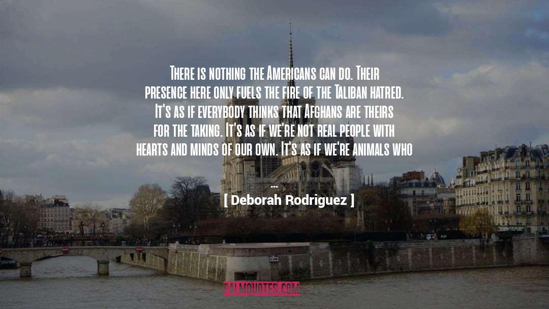 Taliban quotes by Deborah Rodriguez
