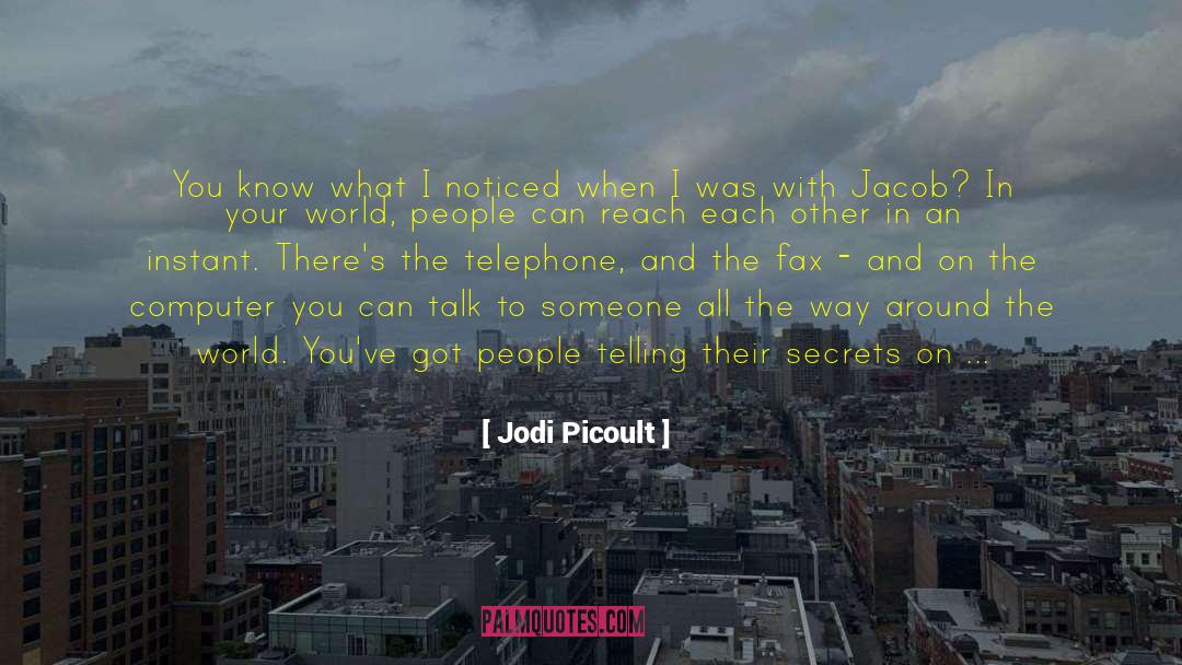 Talk Shows quotes by Jodi Picoult