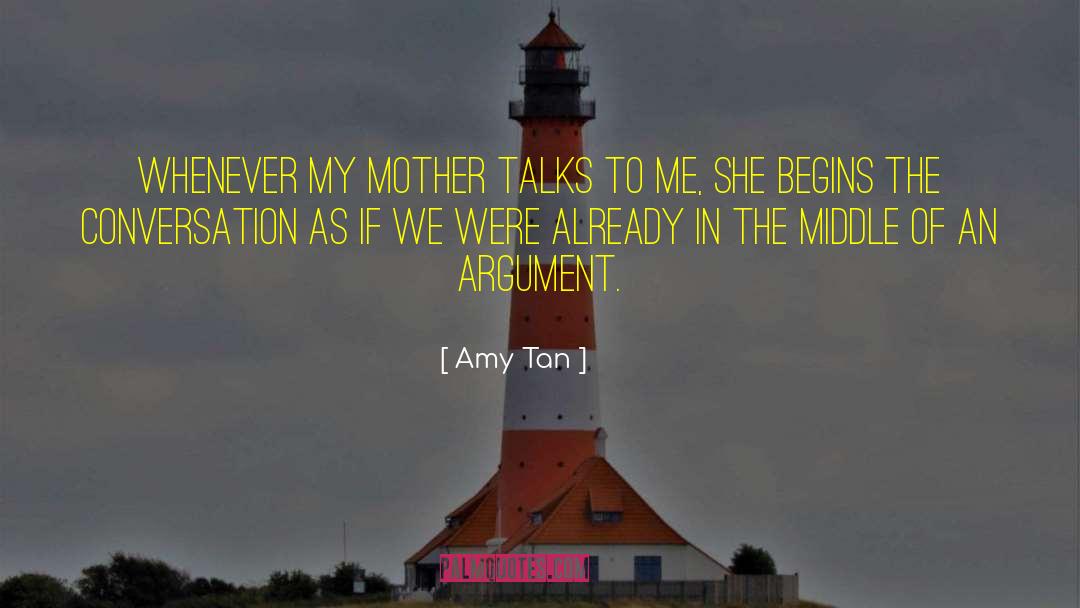 Talk To Me quotes by Amy Tan