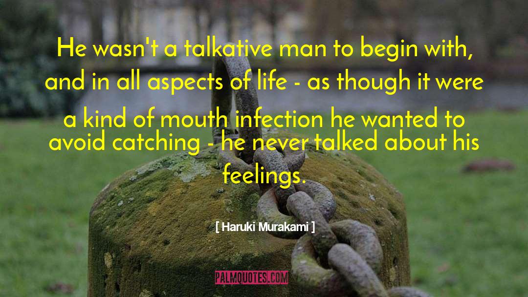 Talkative quotes by Haruki Murakami