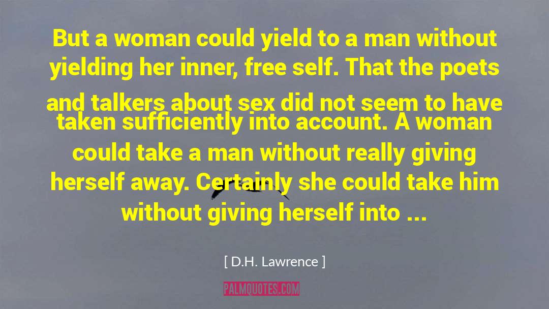 Talkers quotes by D.H. Lawrence