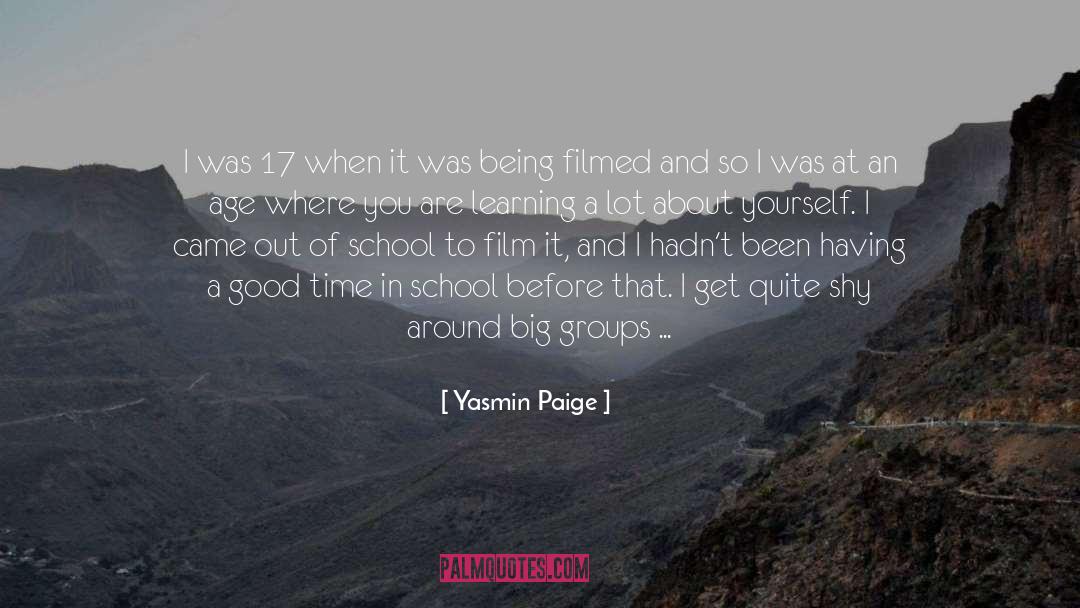 Talking About Yourself quotes by Yasmin Paige