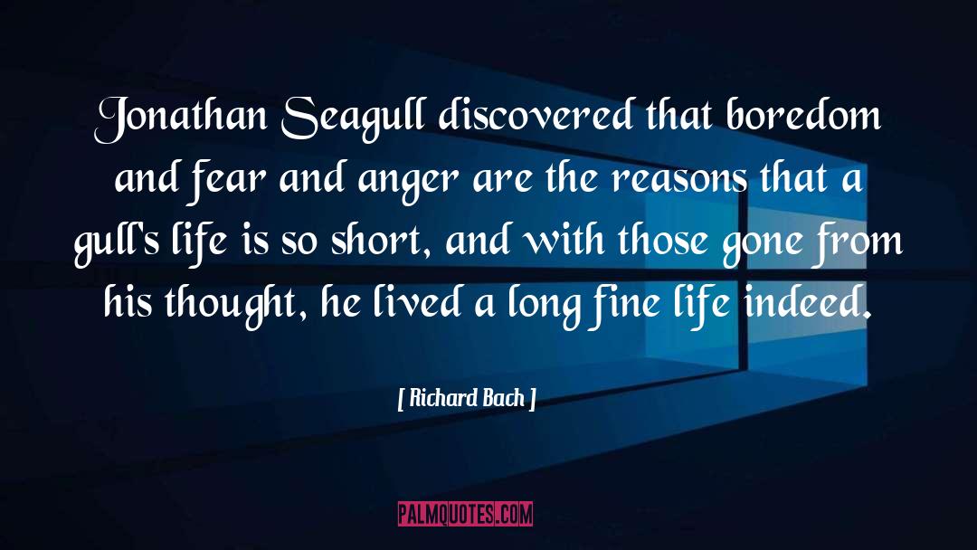 Talking Anger Life quotes by Richard Bach