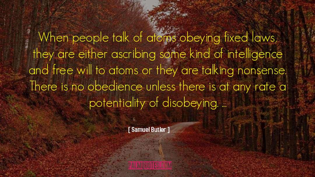 Talking Nonsense quotes by Samuel Butler