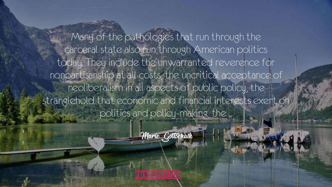 Talking Politics quotes by Marie Gottschalk