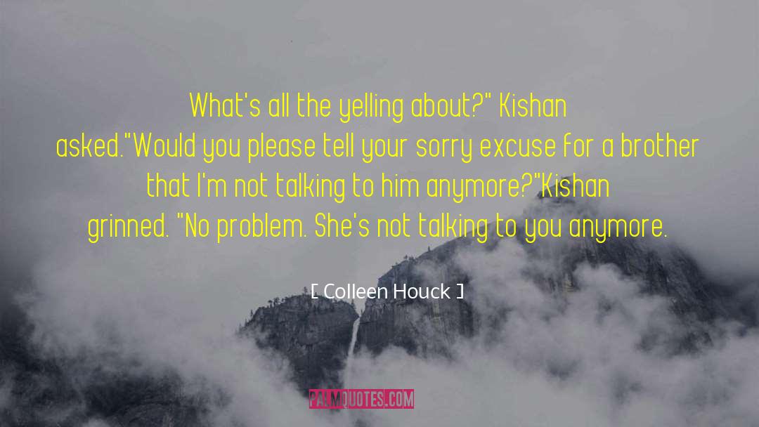 Talking To Him quotes by Colleen Houck