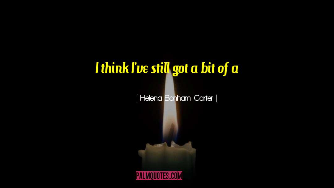 Tall Dark Streak Of Lighting quotes by Helena Bonham Carter