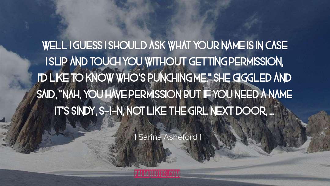 Tall Girl quotes by Sarina Asheford