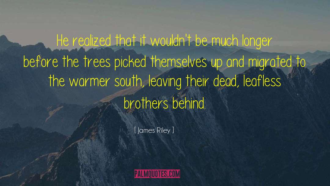 Tallamy Trees quotes by James Riley