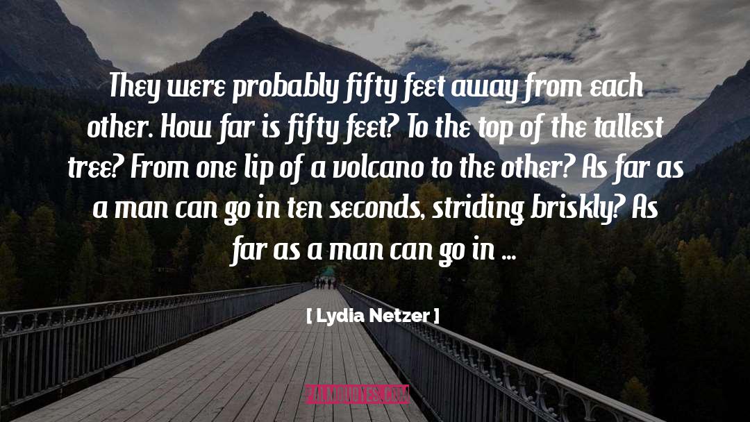 Tallest quotes by Lydia Netzer