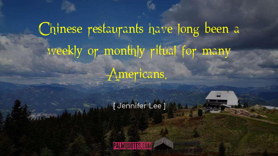 Tallichet Restaurants quotes by Jennifer Lee