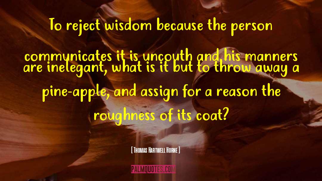 Talmont Coat quotes by Thomas Hartwell Horne