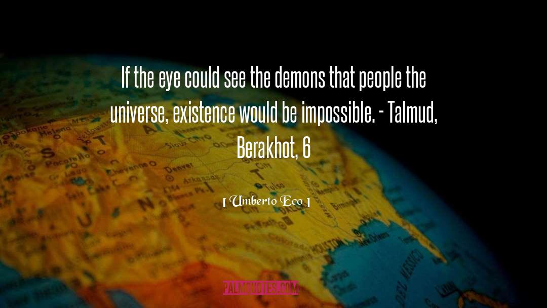 Talmud quotes by Umberto Eco