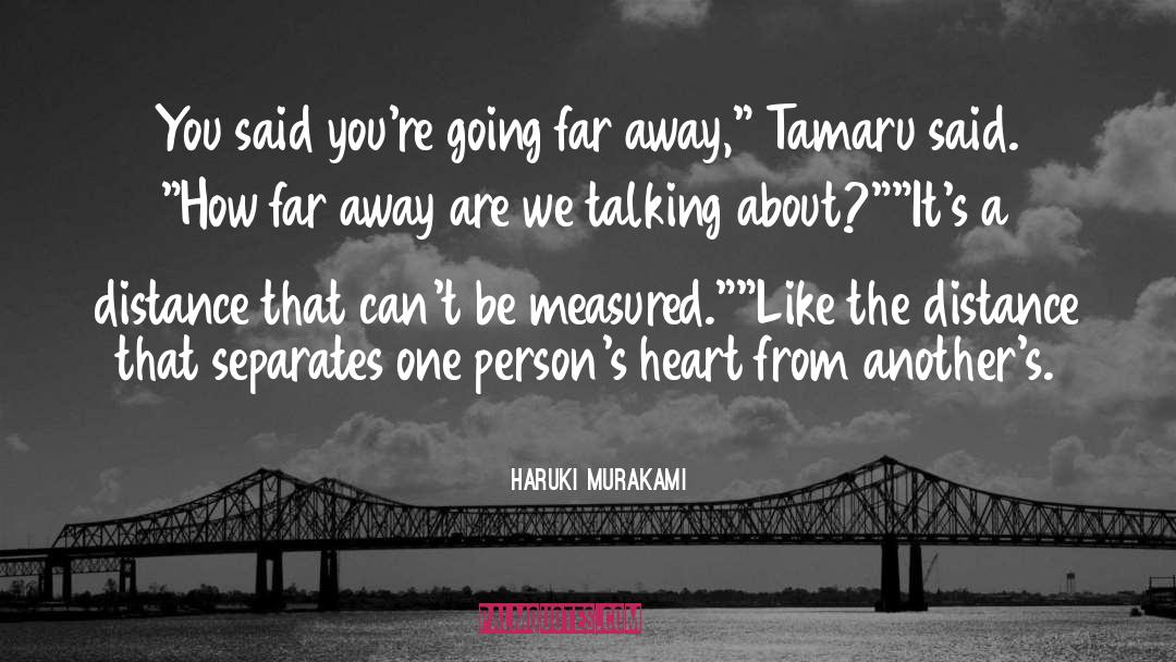 Tamaru quotes by Haruki Murakami