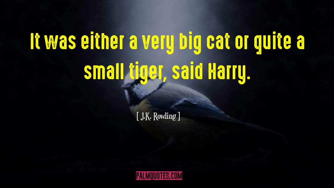 Tameless Tiger quotes by J.K. Rowling