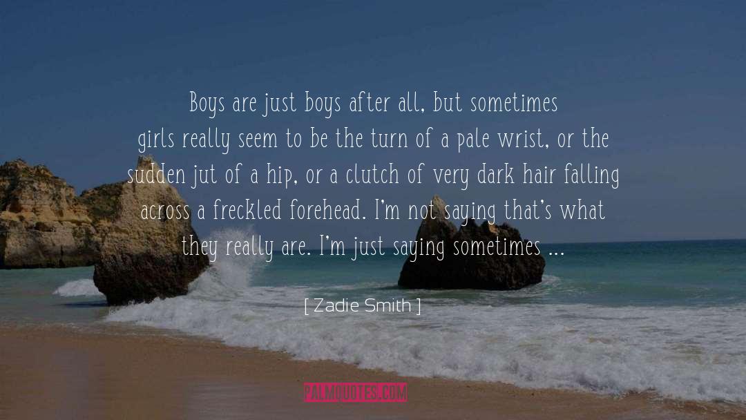 Tamica Smith quotes by Zadie Smith