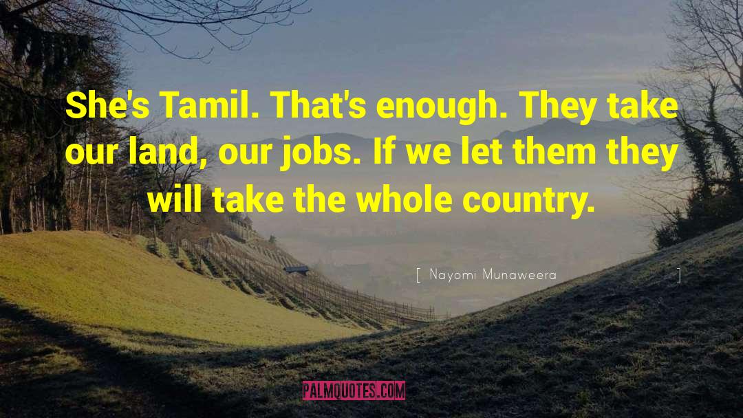 Tamil quotes by Nayomi Munaweera