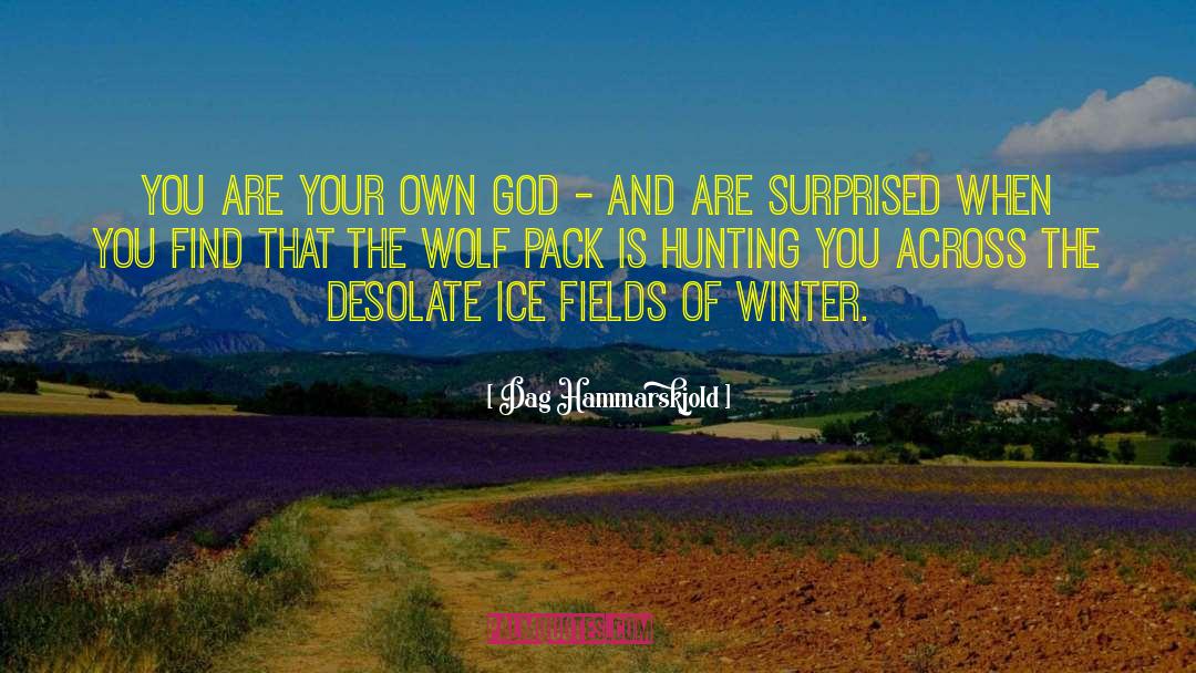 Taming Of The Wolf quotes by Dag Hammarskjold