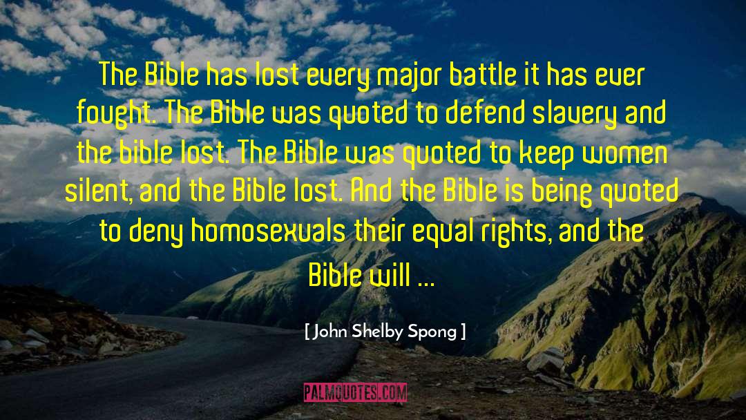 Taming Your Tongue Bible quotes by John Shelby Spong