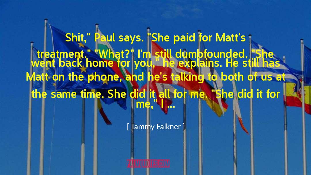 Tammy quotes by Tammy Falkner
