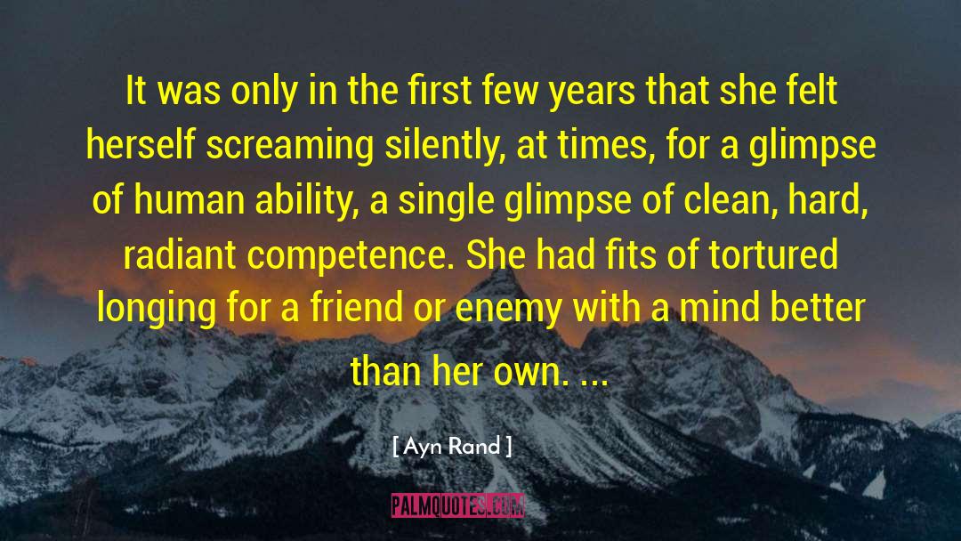Tampax Radiant quotes by Ayn Rand